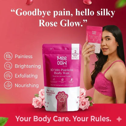 MeeooW Club 10-Min Painless Body Wax