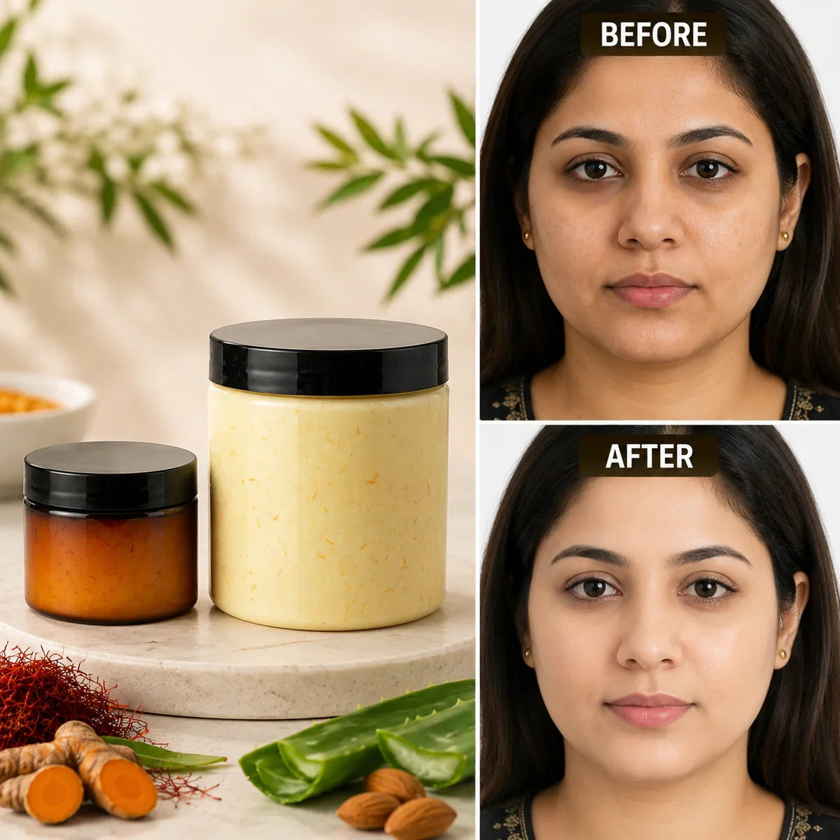 Zafrani Brightening Cream (100% Results)
